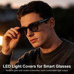 ZORBES® 20Pcs LED Light Blocking Stickers for Ray Ban Meta Glasses