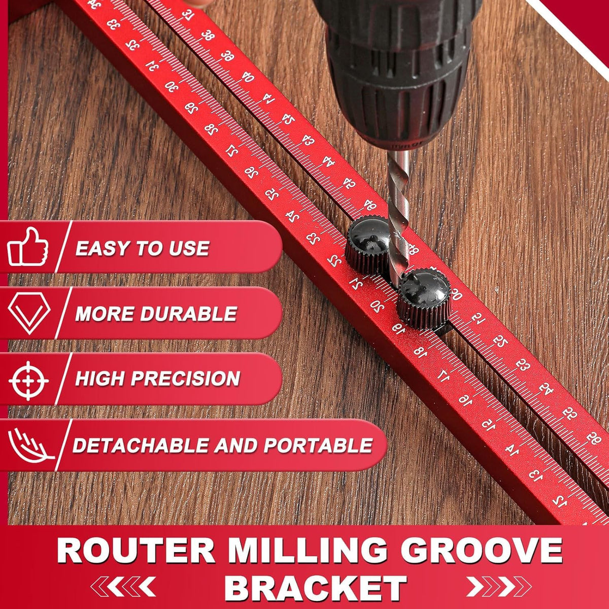 Serplex 4-in-1 Router Circle Cutting Jig