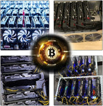 Verilux PCIE Riser for GPU Mining with 8 Solid Capacitors and USB 3.0 Extension Cable | VER010-X