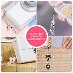 ZORBES® 4Pcs Cute Phone Charms for Girls, Bag Charms Mobile Charms Y2K Charms for Phone Case, Stylishly Sweet Mobile Phone Charms Phone Chain Mobile Accessories Phone Hanging Chain Gift for Girls
