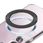 ZORBES® Magnetic Ring Sticker for Phone Case, Compatible with Mag-Safe, Ultra-Thin Adhesive Metal Ring for Wireless Charging & Magnetic Phone Mounts