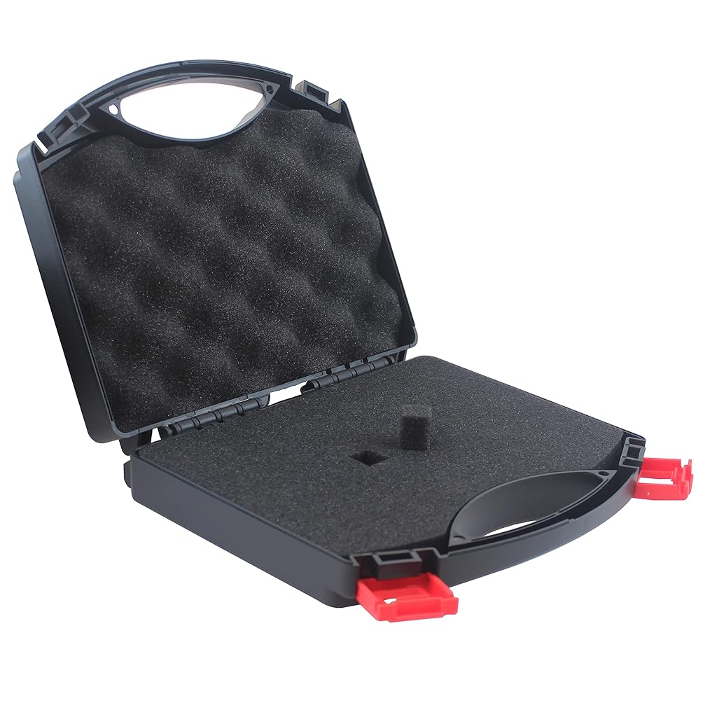 Serplex® Electrical Tool Carry Case Storage Case, 23x18x4.5m, PP Hard Shell Tool Box with Custom Foam Block Insert, Anti-impact Hardware Tool Box