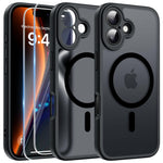 ZORBES® for 17 Case: Frosted Translucent Matte Military Grade Shockproof Slim Cover | Full Covered Camera Protection | Slim Drop Proof Durable Protective Cases