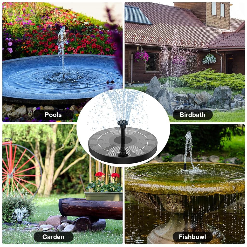 Verilux® Solar Fountain Pump