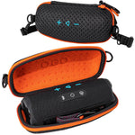 ZORBES® Compatible with JBL Charger Series Speakers EVA Hard Shell Carry Case, Waterproof Protective Storage Bag with Soft Velvet Lining, Zipper Closure & Shoulder Strap