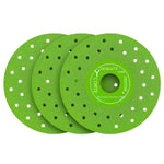 Serplex® 3Pcs Diamond Saw Blades 11.5cm Dia. Multi-Pore Abrasive Disc for Cutting, Polishing, Universal Hard Diamond Saw Blades for Porcelain, Ceramic, Granite, Marble