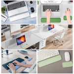 ZORBES® Keyboard Wrist Rest Set Ergonomic Keyboard Mouse Wrist Support