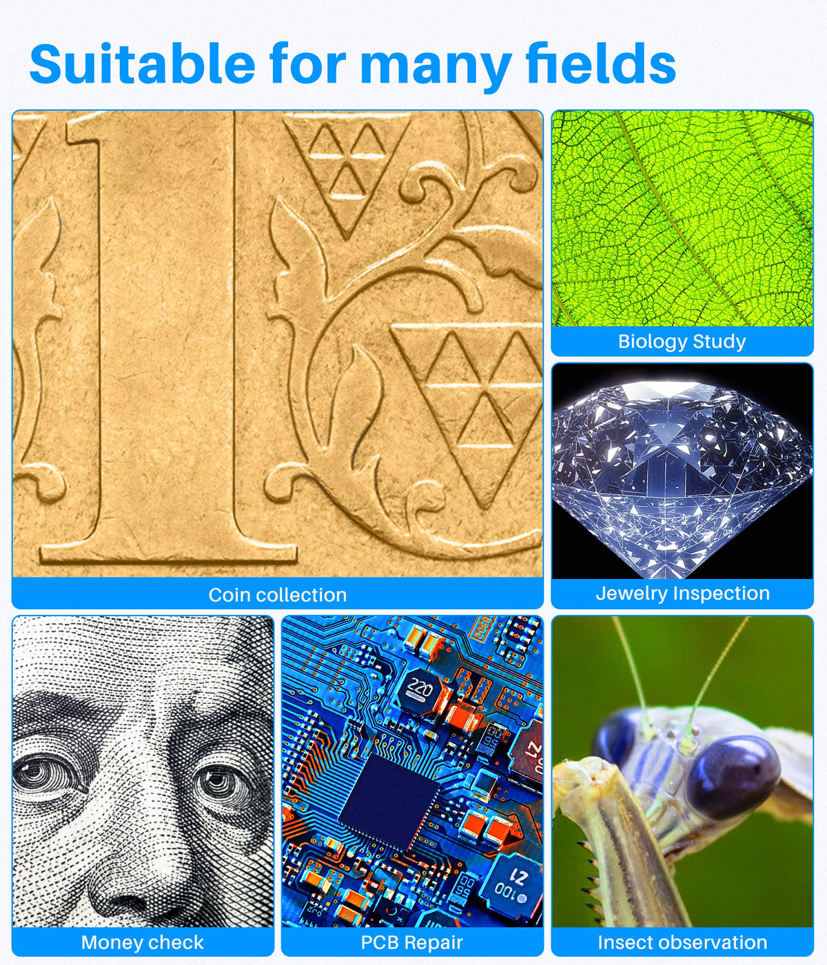 Verilux WiFi Digital Microscope for HD Inspection with 50x to 1000x Magnification | USB Camera