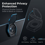 ZORBES® 2 Pack Webcam Cover Shutter Cap for Logitech C920 C922 C270
