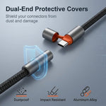 Verilux® PD 60W Type C Fast Charging Cable with Protective Cap