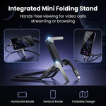 Verilux® PD 65W USB to Type C Right Angle Cable with Phone Stand