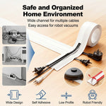 Serplex® 9.8FT Cord Cover Floor Cable Hider with Self Adhesive Backing