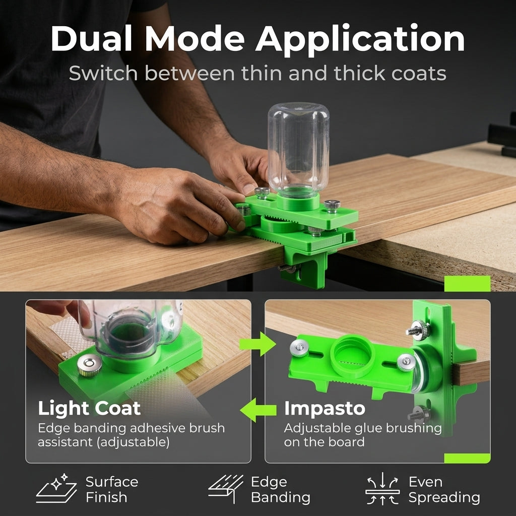 Serplex® 2Pcs Wooden Surface Finish Applicator for Edge Banding