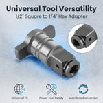 Serplex 1/2 Inch to 1/4 Inch Hex Socket