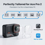 ZORBES® 6 Pack Screen & Lens Protector for Insta360 Ace Pro 2