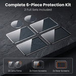 ZORBES® 6 Pack Screen & Lens Protector for DJI Osmo Action 6