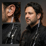 ZORBES 2 Pack Walkie Talkie Earpiece with Microphone