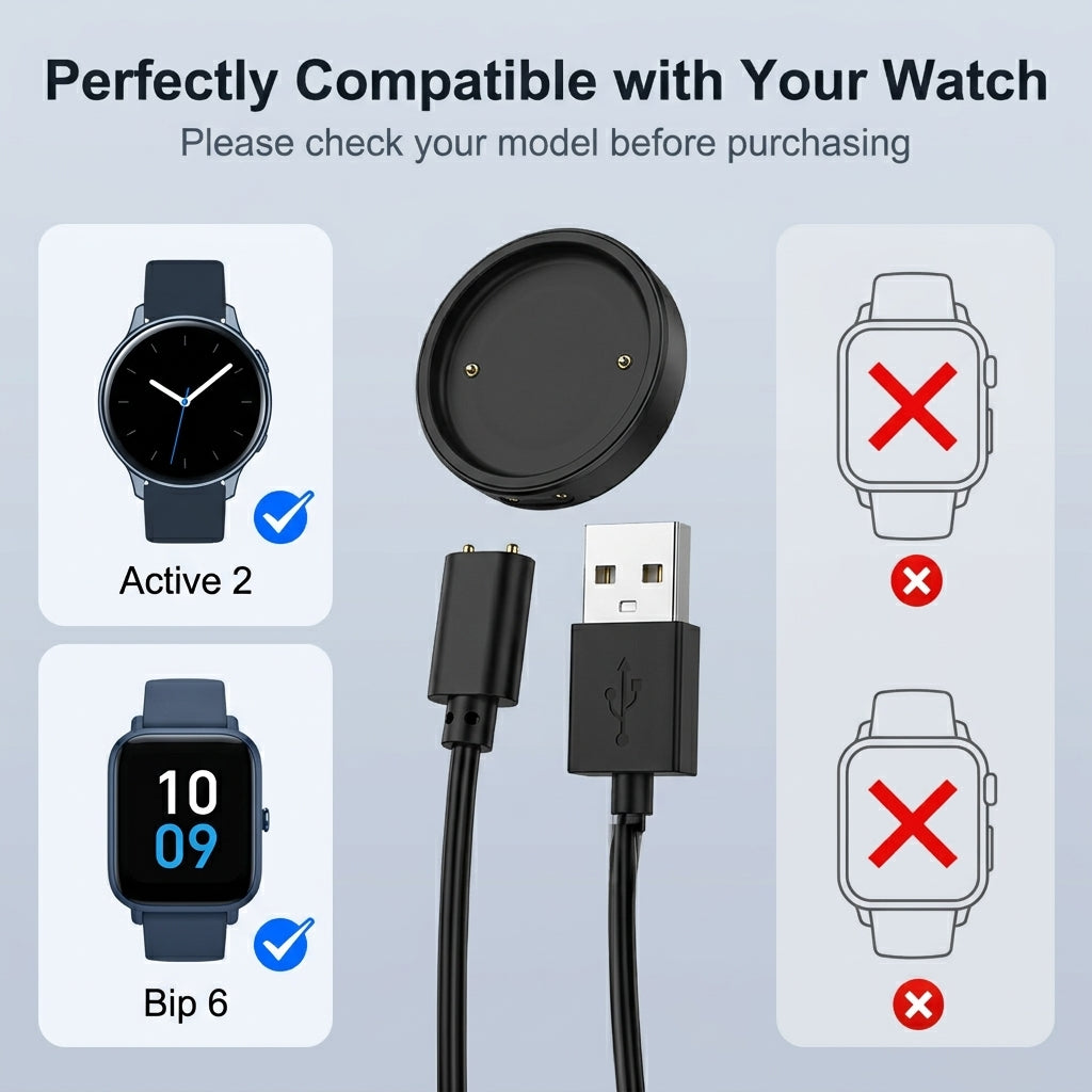 ZORBES® Magnetic Charger Cable for Amazfit Active & Bip 6