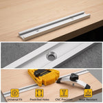 Serplex® 400mm Aluminum Universal T-Track for Woodworking