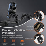 ZORBES® Motorcycle Phone Mount with Dual Vibration Dampener