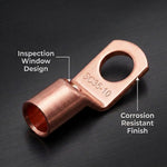Serplex® Copper Ring Terminal Kit with Heat Shrink Tubing Set