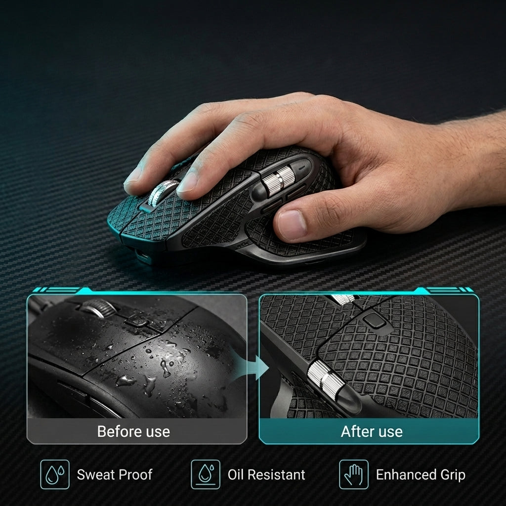 ZORBES® Anti-Slip Mouse Grip Tape Skin for Logitech MX Master 4