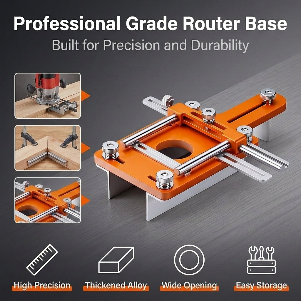 Serplex® Trim Router Slotting Tool and Adjustable Jig Set
