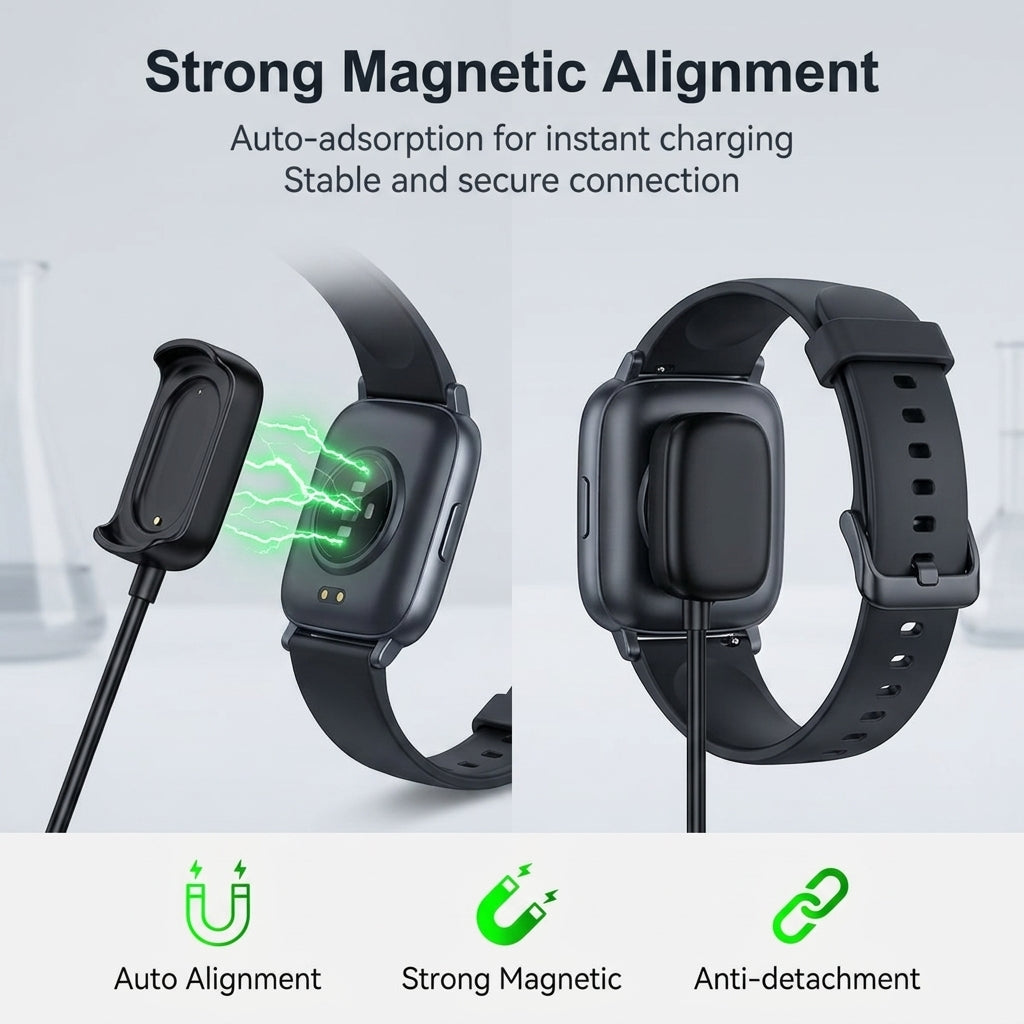 ZORBES® Charger Cable for Fitbit Charge 6, Charge 5 & Luxe Trackers