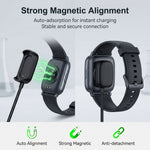 ZORBES® Charger Cable for Fitbit Charge 6, Charge 5 & Luxe Trackers