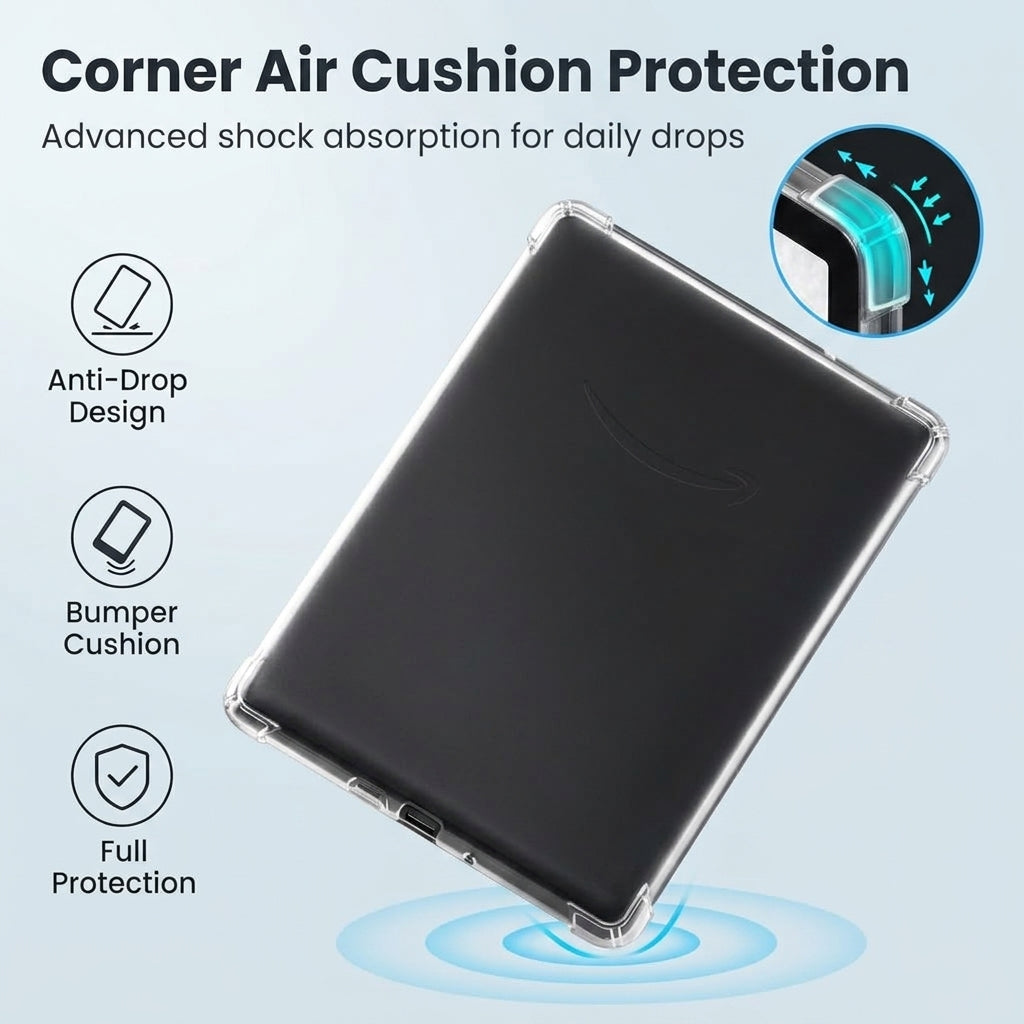 ZORBES® TPU Clear Case for Kindle Paperwhite 6 and Colorsoft