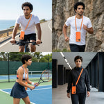 ZORBES® Crossbody Phone Strap Adjustable Nylon Lanyard for iPhone 17