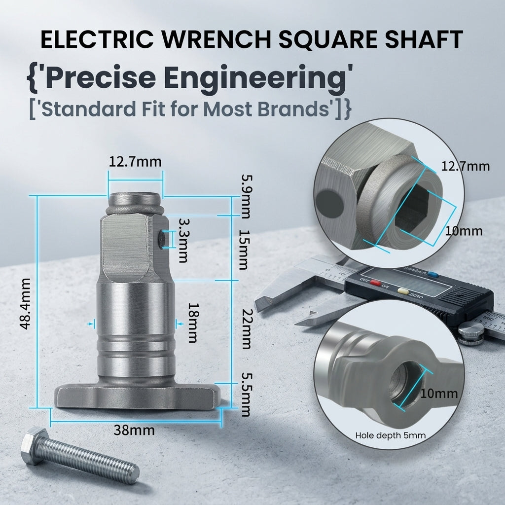 Serplex 1/2 Inch to 1/4 Inch Hex Socket