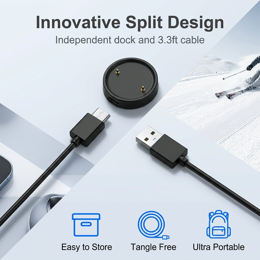 ZORBES® Magnetic Charger Cable for Amazfit Active & Bip 6