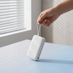 ZORBES® Clear Silicone Case for Xiaomi 10000mAh Built-in Cable Power Bank