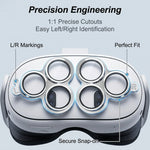 ZORBES® 2Pcs Tempered Glass Lens Cover for Meta Quest 3s