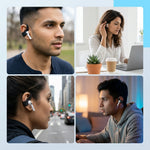 ZORBES® 3 Pairs Silicone Anti-Slip Ear Tips Covers for AirPods 4
