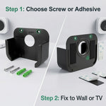 ZORBES® Apple TV 4K Wall Mount Holder with Silicone Remote Case