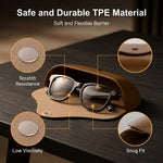 ZORBES® 20Pcs LED Light Blocking Stickers for Ray Ban Meta Glasses