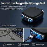 Verilux® Retractable USB C to C Cable PD 240W Fast Charging Cord