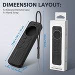 ZORBES® Silicone Remote Cover Compatible with Apple TV 4K Remote