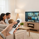 ZORBES® Siri Remote Cover Clear TPU Skin Compatible with TV 4K