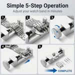 Serplex® 24 in 1 Watch Repair Kit Professional Tool Set with Bag