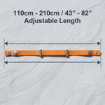 ZORBES® Crossbody Phone Strap Adjustable Nylon Lanyard for iPhone 17