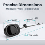Serplex® Couch Recliner Handle Replacement