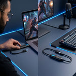Verilux® 2 in 1 USB 3.0 HDMI Video Capture Card 4K 1080P 60Hz