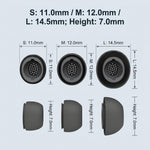 ZORBES® 3-Size Silicone Ear Tips Replacements for Galaxy Buds 3 Pro