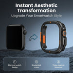 ZORBES® Metal Bumper Case Cover for Apple Watch Ultra 3/2/1 49mm