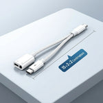 Verilux®3-in-1 Type C to 3.5mm Audio & Charger Adapter with PD 60W