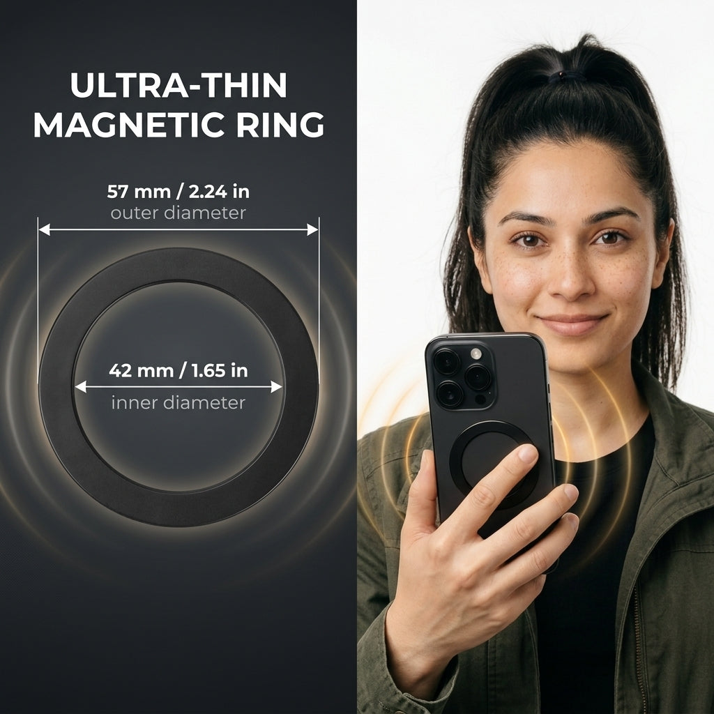 ZORBES® Ultra-Thin Magnetic Ring Sticker for MagSafe Phone Case