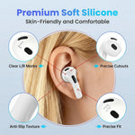 ZORBES® 3 Pairs Silicone Anti-Slip Ear Tips Covers for AirPods 4